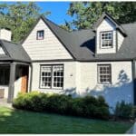 exterior house painting after